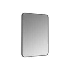 Liffin Rectangular Bathroom Mirror with Black Frame 800mm x 600mm